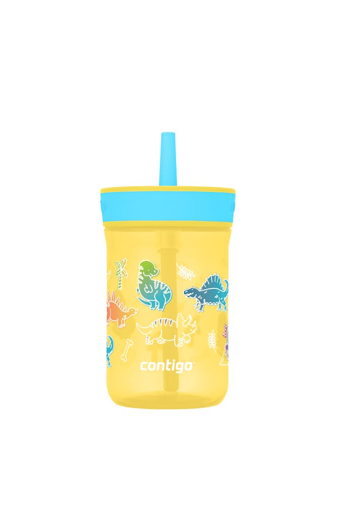 Kids’ Leighton Straw Tumbler with Spill-Proof Leak-Proof Lid, 14oz C6