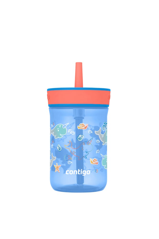 Kids’ Leighton Straw Tumbler with Spill-Proof Leak-Proof Lid, 14oz C6