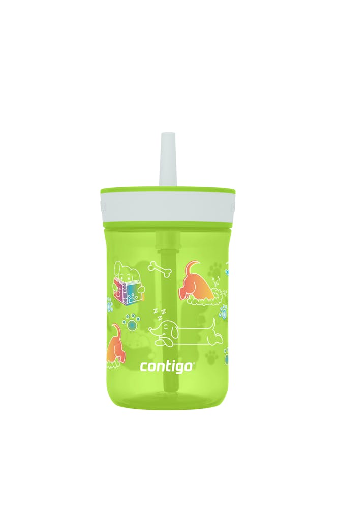 Kids’ Leighton Straw Tumbler with Spill-Proof Leak-Proof Lid, 14oz C6